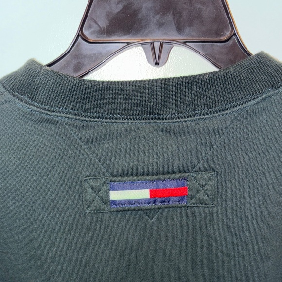 Vintage Tommy Hilfiger Men's Green Sweater NWT Cotton Polyester Blend - Picture 8 of 10